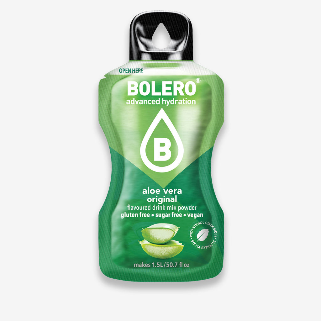 Bolero Getränkepulver Beutel – zuckerfreies Erfrischungsgetränk mit Aloe Vera Original Geschmack