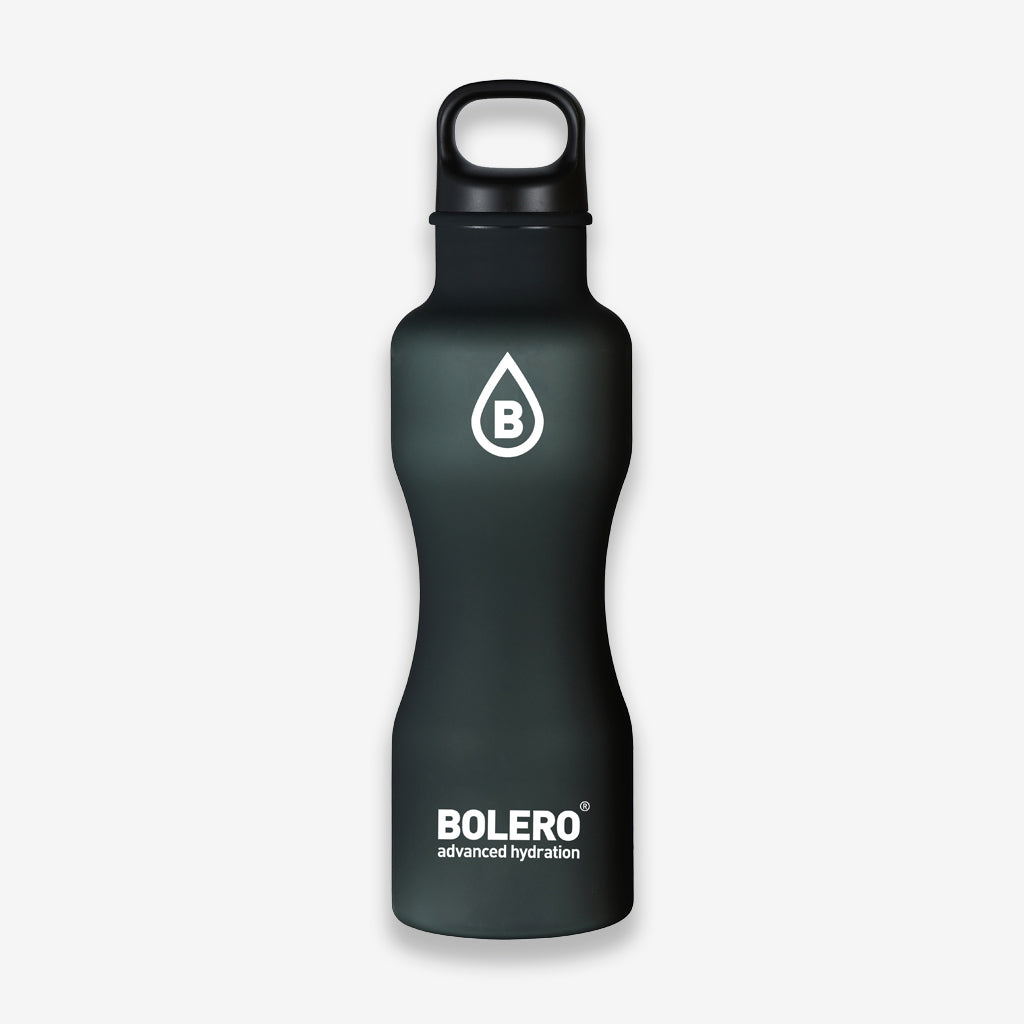 Schwarze Bolero Tritan Trinkflasche für 750 ml