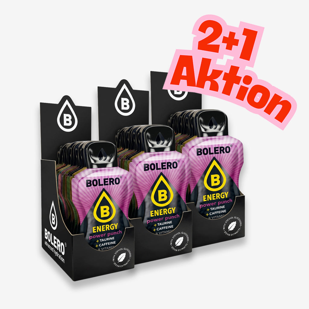 2+1 Gratis Aktion: 3x Energy Mix Box (60 Beutel)