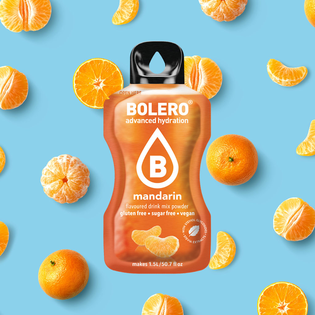 Zuckerfreies Bolero Drink Getränkepulver in der Sorte Mandarine