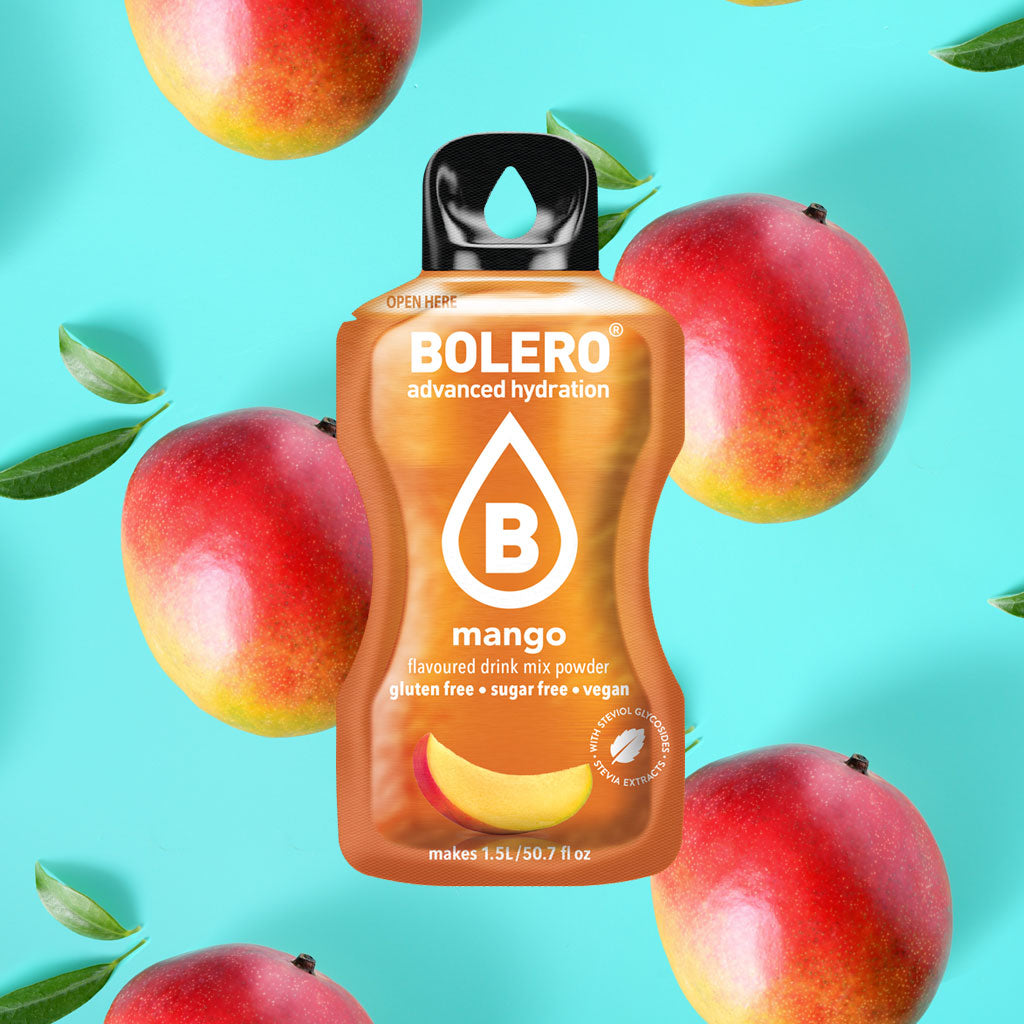 Zuckerfreies Bolero Drink Getränkepulver in der Sorte Mango