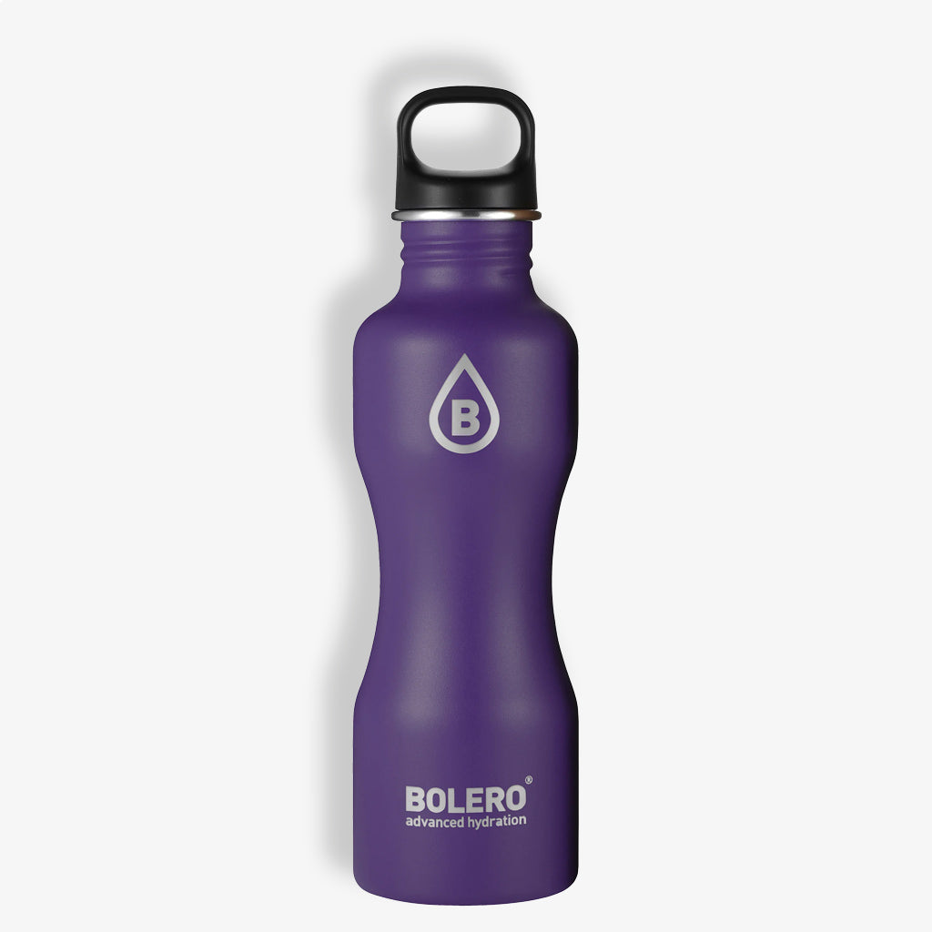 Bolero Edelstahl Flasche in matt lila für 750 ml