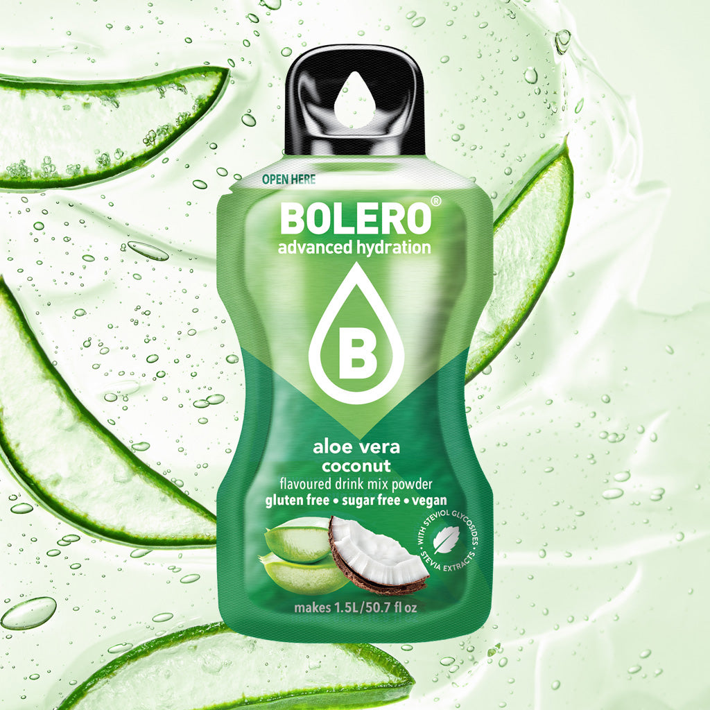 Zuckerfreies Bolero Getränkepulver mit der Geschmacksrichtung aloe vera kokosnuss