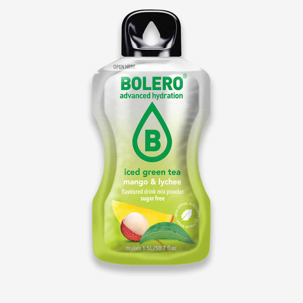 Thé vert glacé mangue-litchi